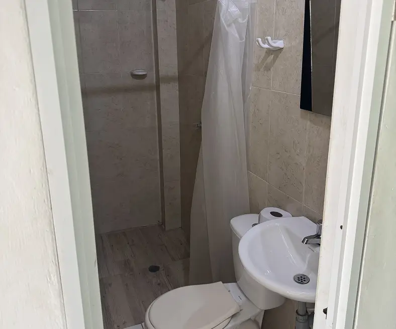 Private Room With AC Bathroom View